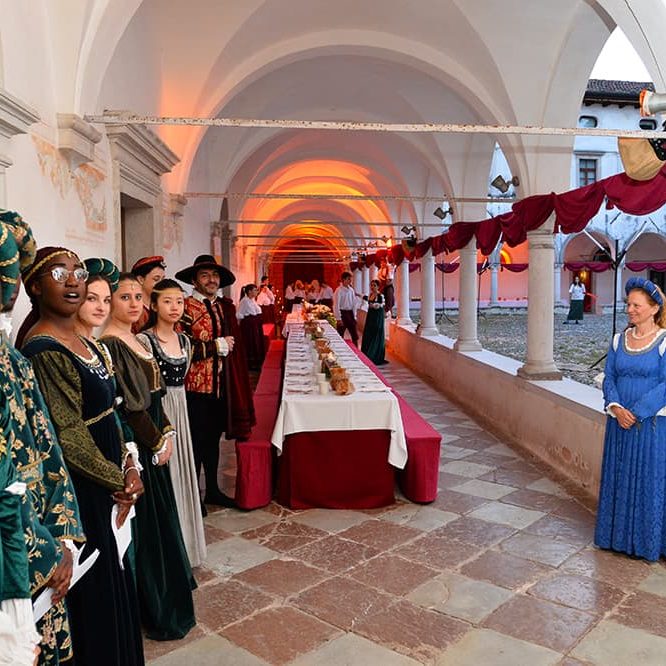 Cena Rinascimentale Dama Castellana
