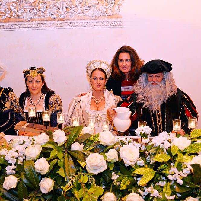 Cena Rinascimentale Dama Castellana