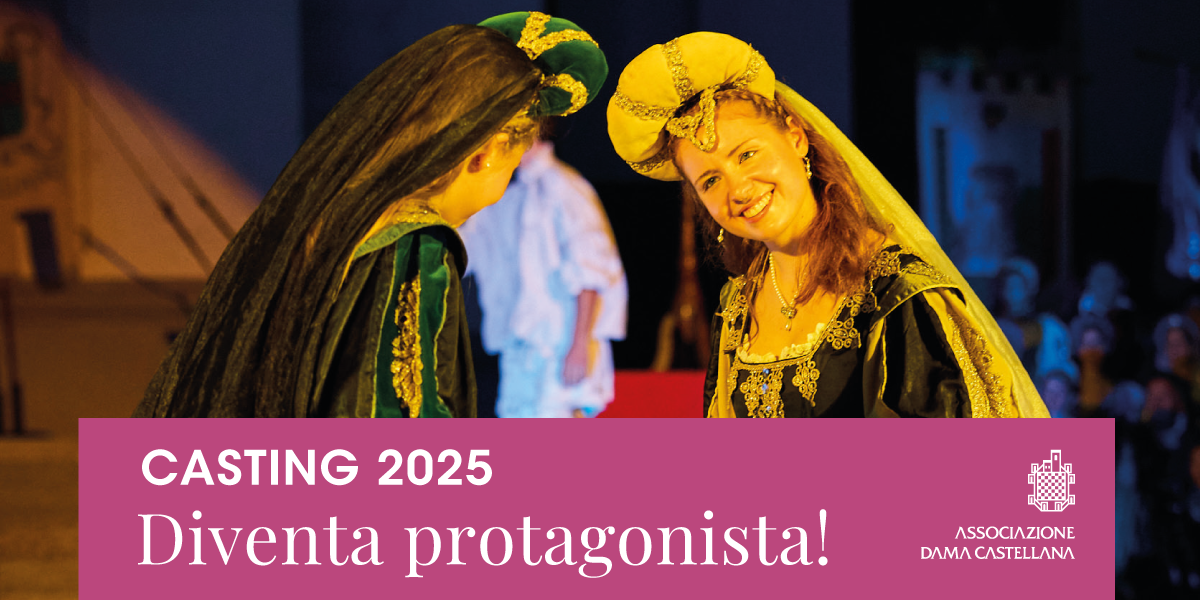 Casting per figuranti per l'edizione 2025 della Dama Castellana